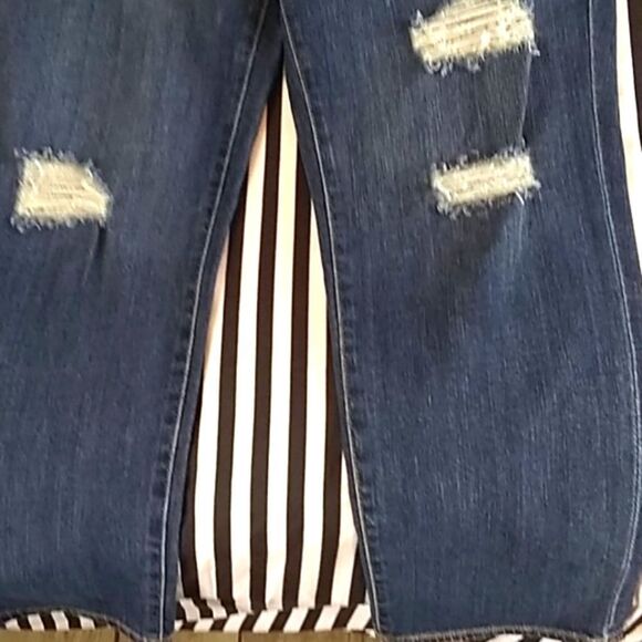 Womens ROCK & REPUBLIC Distressed Jeans Size 12 M - Picture 5 of 6